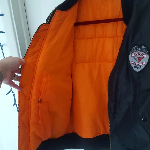 🌙Custom Rothco MA-1 Bomber Jacket Security Patches